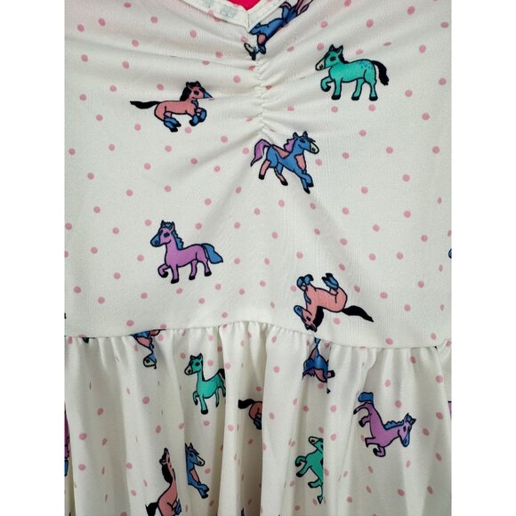 Dotdotsmile Girls Size 12/24 Months Ballerina Dress Multi Color Horses NWT - Picture 2 of 6